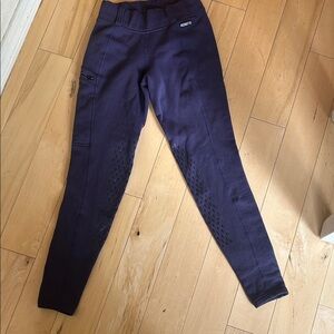 Kerrits Deep Purple Equestrian Leggings breeches tights